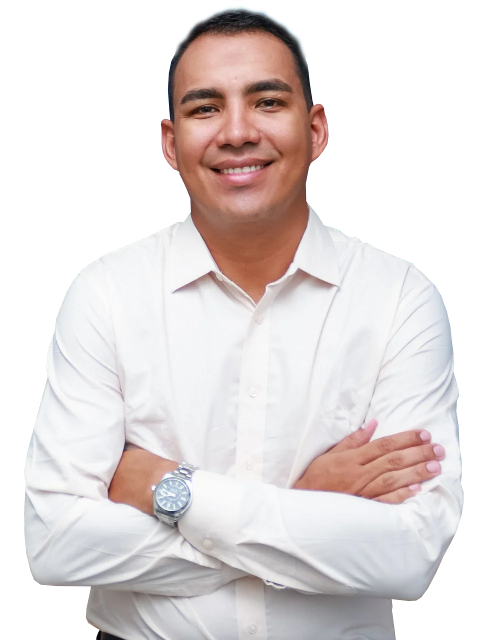 Luiz Carlos Cavalcante, contador, de braços cruzados